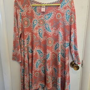 Floral Paisley Women's Tunic Top